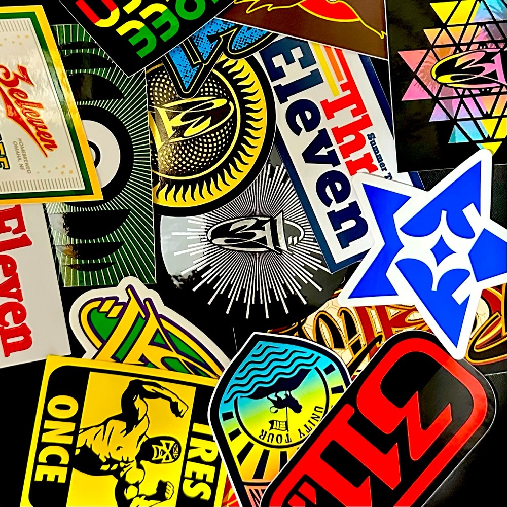 10 pack of official 311 stickers. mystery pack, no repeats.